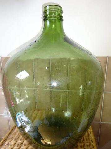 Gistfles groene 30 L, dame jeanne beschikbaar voor biedingen