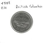 Canada, 25 Cents 1867-1992, British Columbia., Enlèvement ou Envoi, Amérique du Nord, Monnaie en vrac