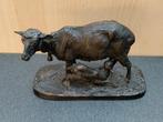 Bronze Mouton et son agneau - Pierre jules Mêne, Antiquités & Art, Bronze, Enlèvement