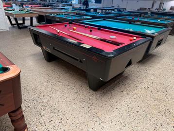 poolbiljart pooltafel met leisteen cafemodel beschikbaar voor biedingen