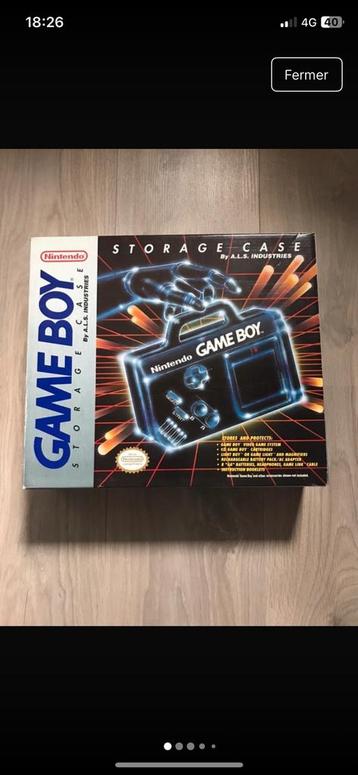 Nintendo Gameboy Storage Case by ALS 1991, Enlèvement ou Envoi, Comme neuf