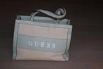 Mooie ecru met mintgroene shopper van Guess, Ophalen of Verzenden, Gebruikt, Shopper