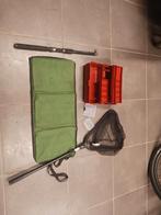 bakjes, uitschuifbare,hengel,onthaakmat,uitschuifbaarvisnet, Ophalen