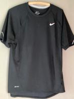 Zwarte sportieve shirt van Nike Medium, Kleding | Heren, Sportkleding, Ophalen, Maat 48/50 (M), Zwart, Nike