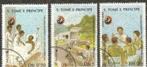Sao Tome Y Principe 1988 - Yvert 931J/931K/26PA - Rod (ST), Timbres & Monnaies, Timbres | Afrique, Affranchi, Envoi, Autres pays