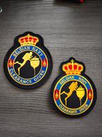 2 patches Belgian Navy Clearance Diver, Enlèvement ou Envoi