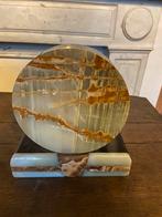 Schouwgarnituur in marmer (1 deel), Antiek en Kunst, Ophalen of Verzenden