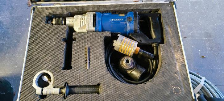 Carat droogboor machine, Doe-het-zelf en Bouw, Gereedschap | Boormachines, Gebruikt, Boormachine, Ophalen