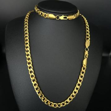 2-delige Gouden-Tint Ketting & Armband Set (Nieuw) 