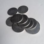 200 ronde metalen schijven. Diameter: 4 cm., Ophalen of Verzenden