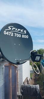 Satelietschotel, Caravanes & Camping, Enlèvement, Comme neuf