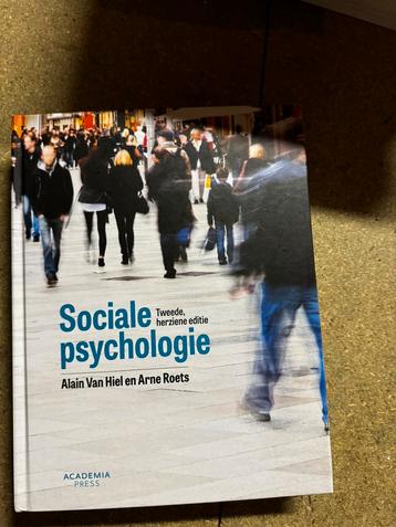 Boek: sociale psychologie 