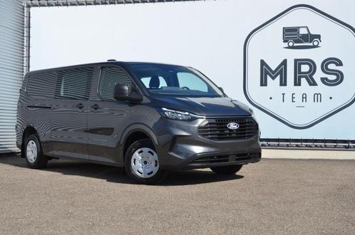 Ford Transit Custom-L2-Automaat- Dubbelcab- Nieuw- 36990+BTW, Auto's, Bestelwagens en Lichte vracht, Bedrijf, Te koop, ABS, Achteruitrijcamera