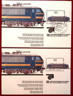 1985 Elektrische locomotief Block 61 MNH ** + FDC, Postzegels en Munten, Verzenden, Orginele gom, Postfris, Postfris