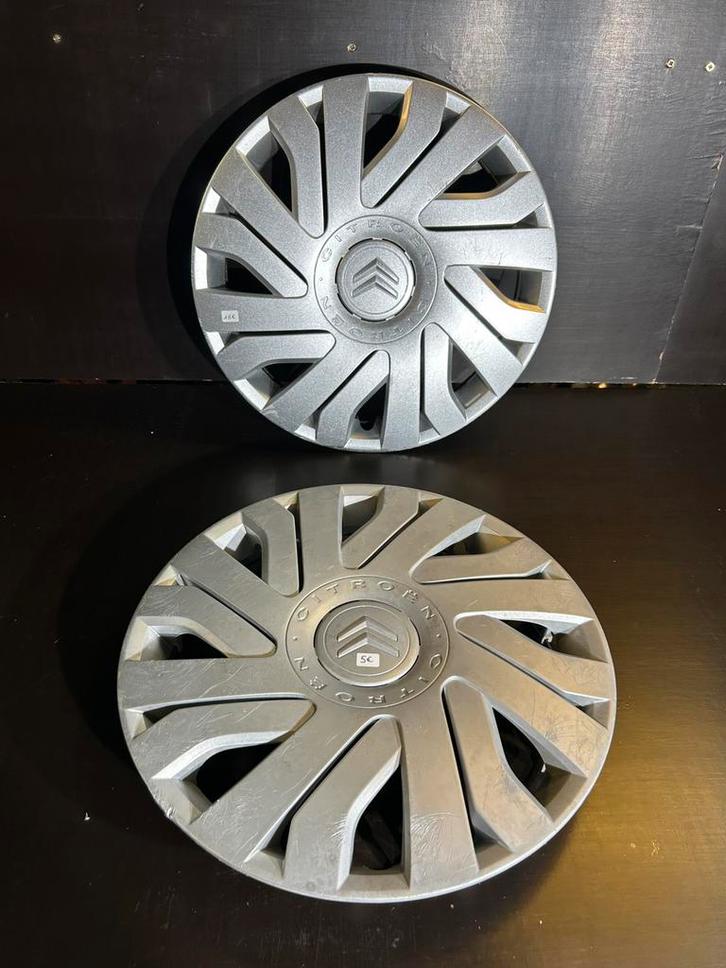 2 originele Citroën C1 berlingo saxo 14" wieldop, Auto diversen, Wieldoppen, Zo goed als nieuw, Ophalen of Verzenden