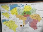Landkaart belgie, Boeken, Atlassen en Landkaarten, Ophalen, Zo goed als nieuw, België, Landkaart