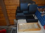 3 boites de rangement, vhs, k7 ,dvd, Ophalen, Zo goed als nieuw