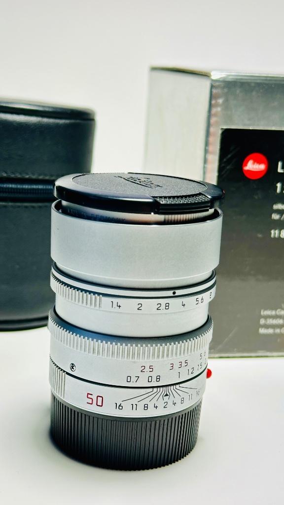Leica Summilux M 50mm f1.4 ASPH, Audio, Tv en Foto, Foto | Lenzen en Objectieven, Gebruikt, Standaardlens, Ophalen