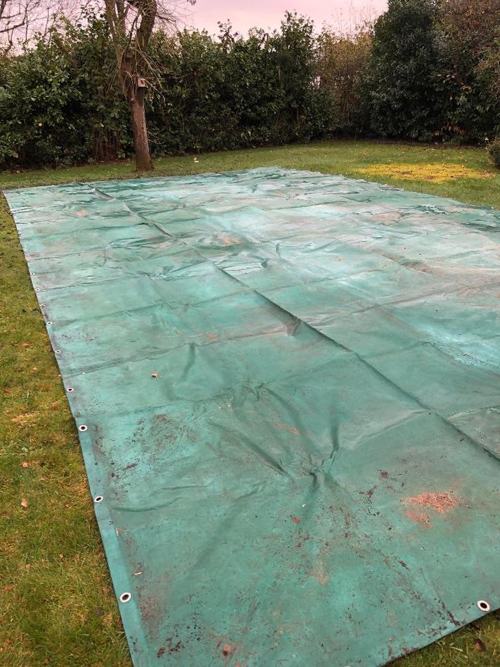 Voile, bâche, tapis de sol, couverture, toit, tente UV, Bricolage & Construction, Bâches & Films, Voile, 15 m² ou plus, Enlèvement ou Envoi