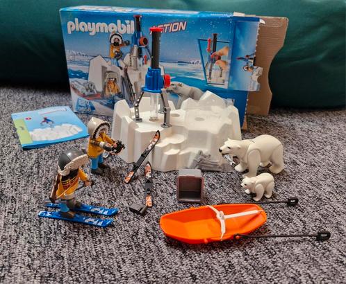 Playmobil noordpool 9056, Kinderen en Baby's, Speelgoed | Playmobil, Gebruikt, Complete set, Ophalen of Verzenden