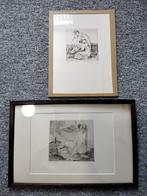 Set van 2 Jos Bonvoisin prints, Ophalen