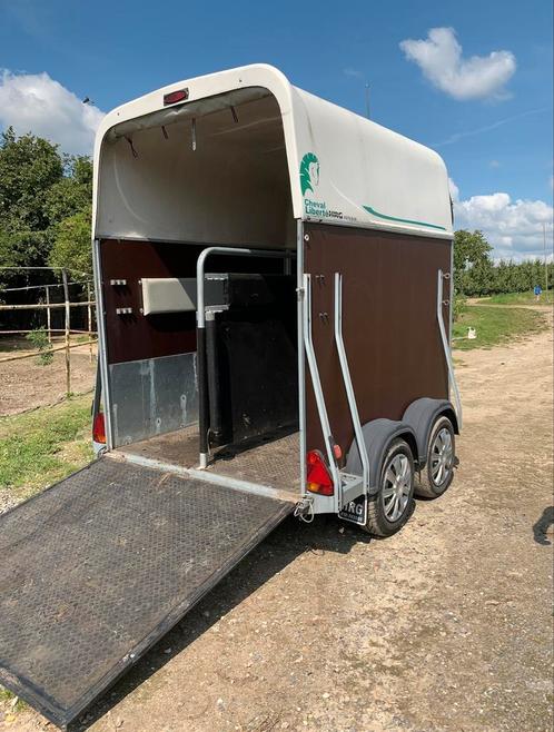 Te koop: Aceko paardentrailer, Dieren en Toebehoren, Paarden en Pony's | Trailers en Aanhangwagens, Gebruikt, 2-paards trailer