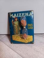 Panneau publicitaire Maizena en forme de sablier Rob Otten 1, Enlèvement ou Envoi, Panneau publicitaire