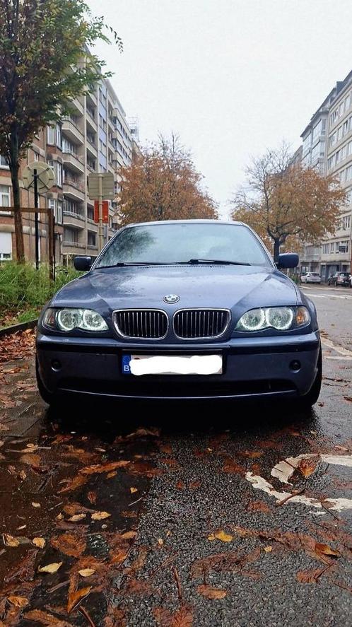 BMW série 3 E46 318i, Autos, BMW, Particulier, Série 3, Essence, Euro 4, Autre carrosserie, 4 portes, Boîte manuelle, Bleu, Noir