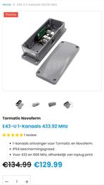 Nieuwe Tormatic E43-U ontvanger 433Mhz 1-kanaals ontvanger, Ophalen of Verzenden