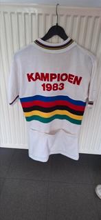 Wollen wielertrui wereldkampioen, Fietsen en Brommers, Ophalen of Verzenden, Gebruikt