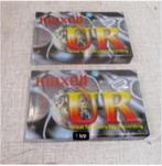 2 Nieuwe Cassettebandjes Maxell UR60 - SEALED, Cd's en Dvd's, Cassettebandjes, Ophalen of Verzenden, Nieuw in verpakking, 2 t/m 25 bandjes