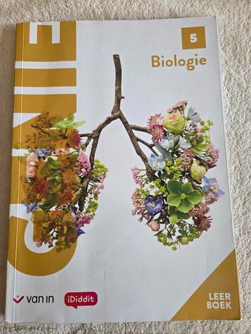 Genie Biologie Leerboek- gereserveerd beschikbaar voor biedingen