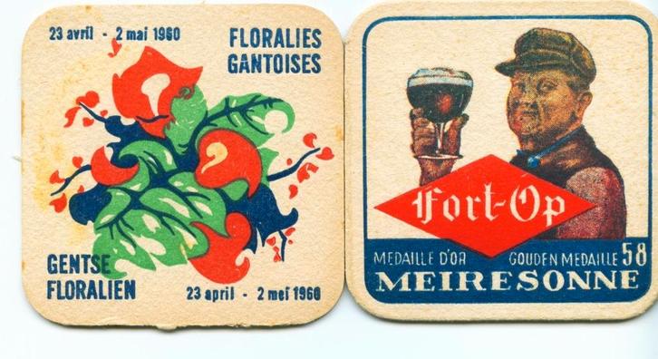 MEIRESONNE - Gentse Floraliën 1960-1965-1970, Verzamelen, Merken en Reclamevoorwerpen, Gebruikt, Overige typen, Ophalen of Verzenden