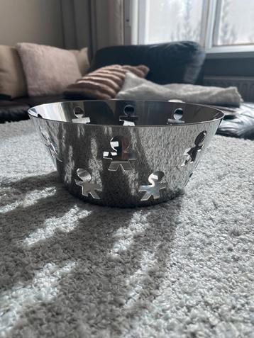 Alessi fruitschaal met motief beschikbaar voor biedingen
