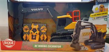 Dickie Toys RC Volvo mijnbouwgraafmachine (nieuw)