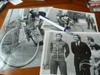 Lot FLANDRIA 2 x wielerploeg + 3 persfoto's + kaartenspel, Ophalen of Verzenden, Gebruikt