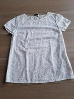 t shirt pieces bloemenmotief maat xs, Wit, Ophalen of Verzenden, Zo goed als nieuw, Korte mouw