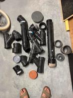 Assortiment koppelstukken PP en PVC, Doe-het-zelf en Bouw, Buizen en Afvoer, Ophalen, Zo goed als nieuw, PVC, Bochten