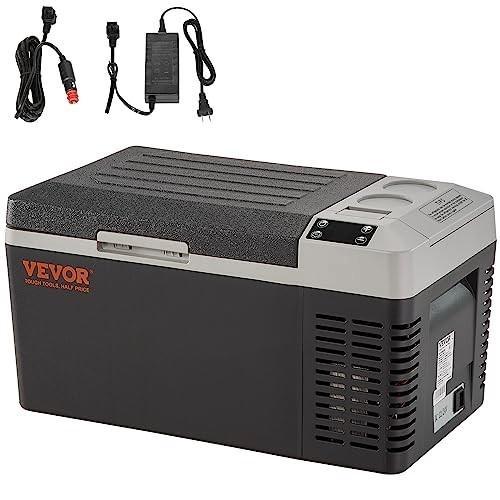 Nieuwe VEVOR Autokoelkast met vriesvak – Compressor, 12/24V, Caravans en Kamperen, Koelboxen, Zo goed als nieuw, Compressor, Ophalen of Verzenden