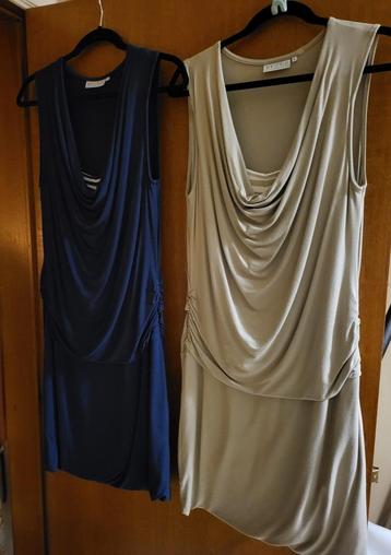 Kleed SPLINTERNIEUW : 1Donkerblauw + 1 Ecru MT : MT / M / L  beschikbaar voor biedingen