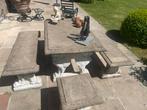 Stenen tuinset, Tuin en Terras, Ophalen, Gebruikt, Tuinset