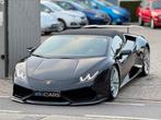 Lamborghini Huracan Spyder 5.2i V10 Lp610-4 ** Btw wagen **, Auto's, Lamborghini, Automaat, Cabriolet, Zwart, Vierwielaandrijving