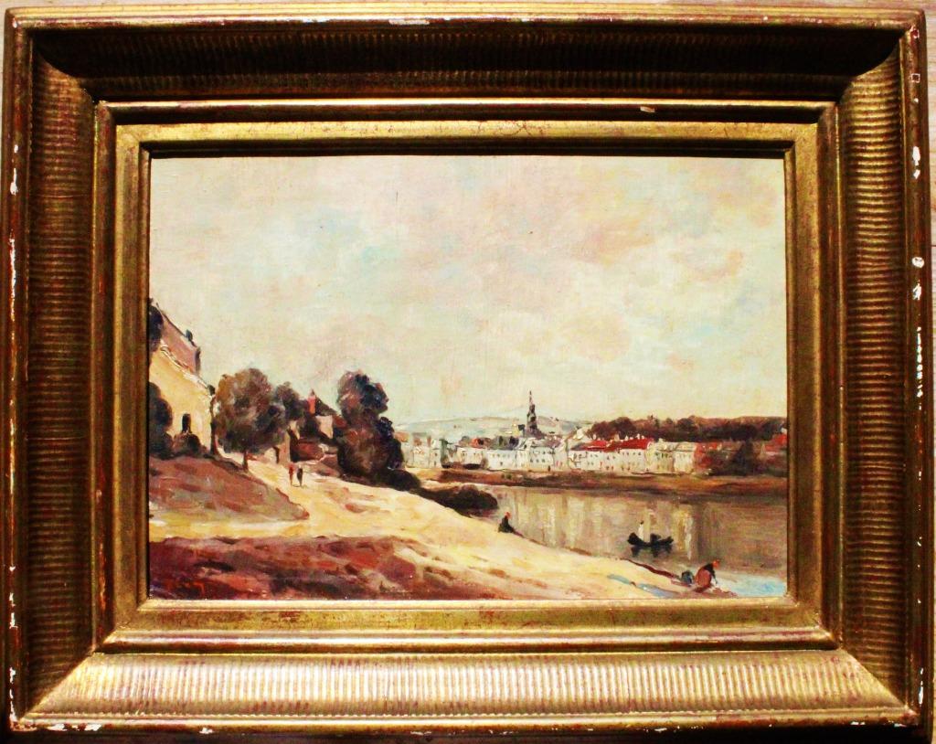 A. LEC    Château-Thierry Ecole française 19 siècle, Antiquités & Art, Art | Peinture | Classique, Enlèvement ou Envoi