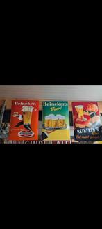 3 x heineken emaille, Ophalen