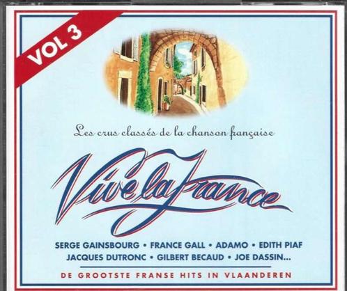 2 CD Vive La France Vol 3, CD & DVD, CD | Francophone, Comme neuf, Enlèvement ou Envoi