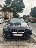 Bmw 520d, Autos, Cuir, Carnet d'entretien, Particulier, Bleu