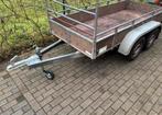 Aanhangwagen 750 kg dubbelasser, Ophalen, Gebruikt
