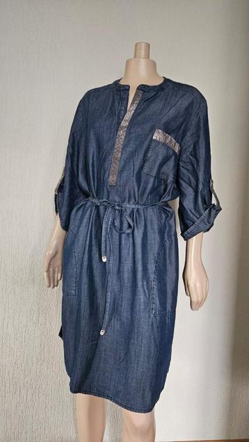 robe Gigue taille 44/46, Gigue, Taille 46/48 (XL) ou plus grande, Enlèvement ou Envoi, Bleu
