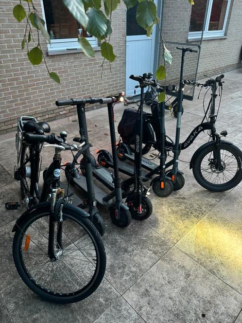 elektrische fietsen elektrische step partij €750, Fietsen en Brommers, Steps, Ophalen
