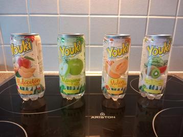 YOUKI. 350 ml. 4 smaken. Prijs is per 24 (pallet) beschikbaar voor biedingen